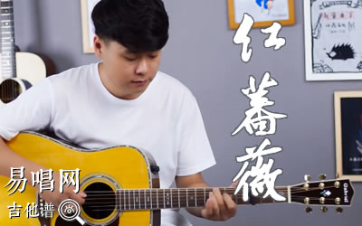 红蔷薇王宝与正午阳光吉他谱 库吉他